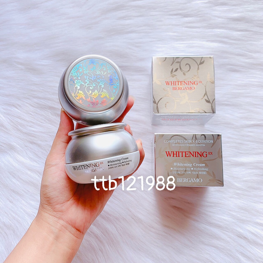 Combo 2 món BERGAMO WHITENING EX (TRẮNG)