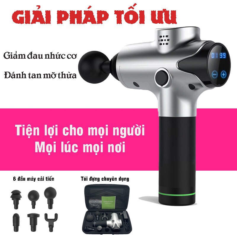 MÁY MASSAGE TOÀN THÂN CAO CẤP MYKY BOOST PRO ULTRA SOUND GUN