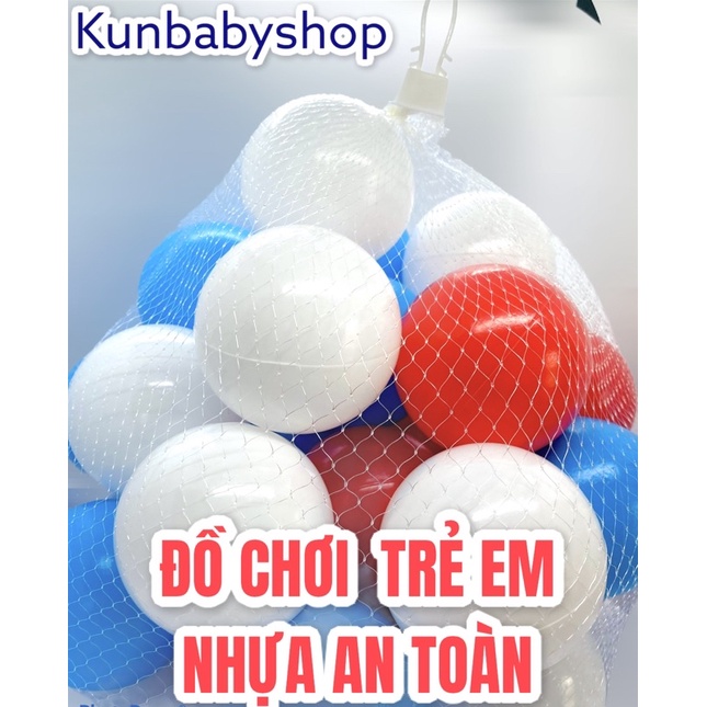Đồ chơi vận động 30 Bóng nhựa Sato cho bé Hàng VN Nhựa An Toàn- KUNBABYSHOP ( Màu bóng ngẫu nhiên)