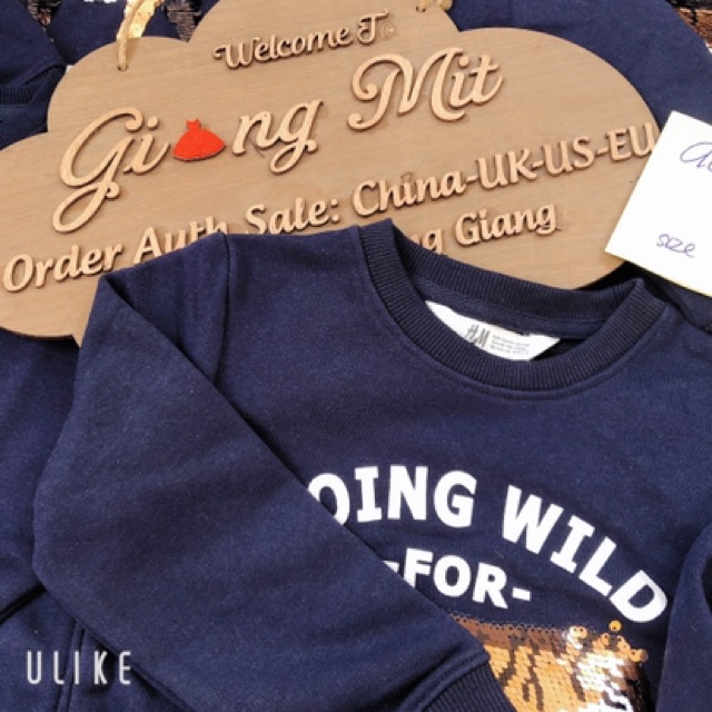 Áo hổ H&m bé trai size 1,5/2y - 8/10y