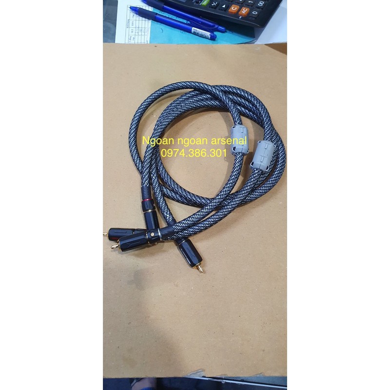 dây tín hiệu âm thanh chuẩn coaxial (audio) hàng cao cấp. báo giá rca hoa sen