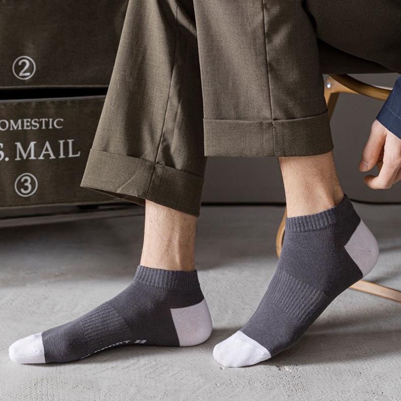 Tất nam nữ spot cổ ngắn Myna thể thao thời trang cao cấp khử mùi kháng khuẩn tt2