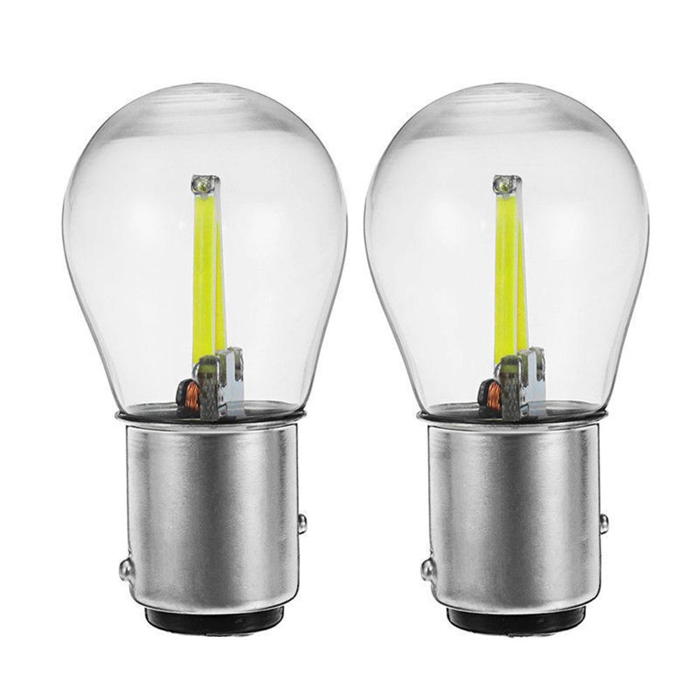 1 cái 1157 12V BA15D COB LED Ô tô ngược dự phòng Đuôi đèn Phanh Bóng đèn