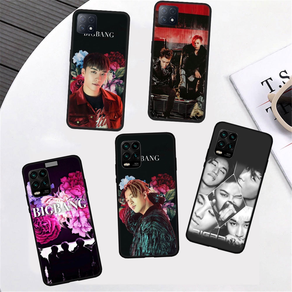 Ốp điện thoại mềm hình nhóm nhạc KPOP BigBang SST18 dành cho Xiaomi Redmi Note 9 Pro Max Prime 9T 9S 9C