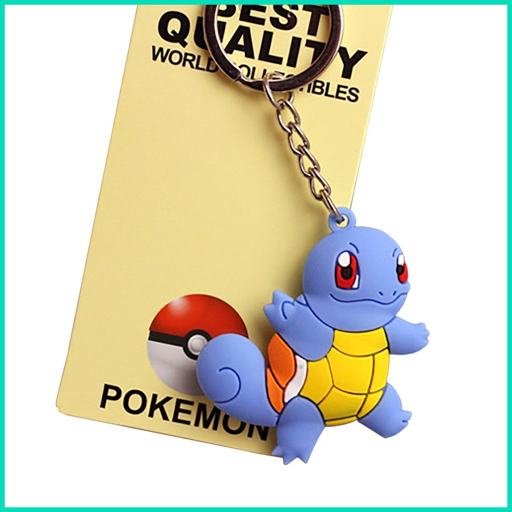 Móc Khóa Hình Rùa Pika-chu Dễ Thương