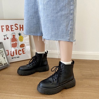 Combat Boots nữ ❤Giày bốt ulzzang boot cao cổ GC200
