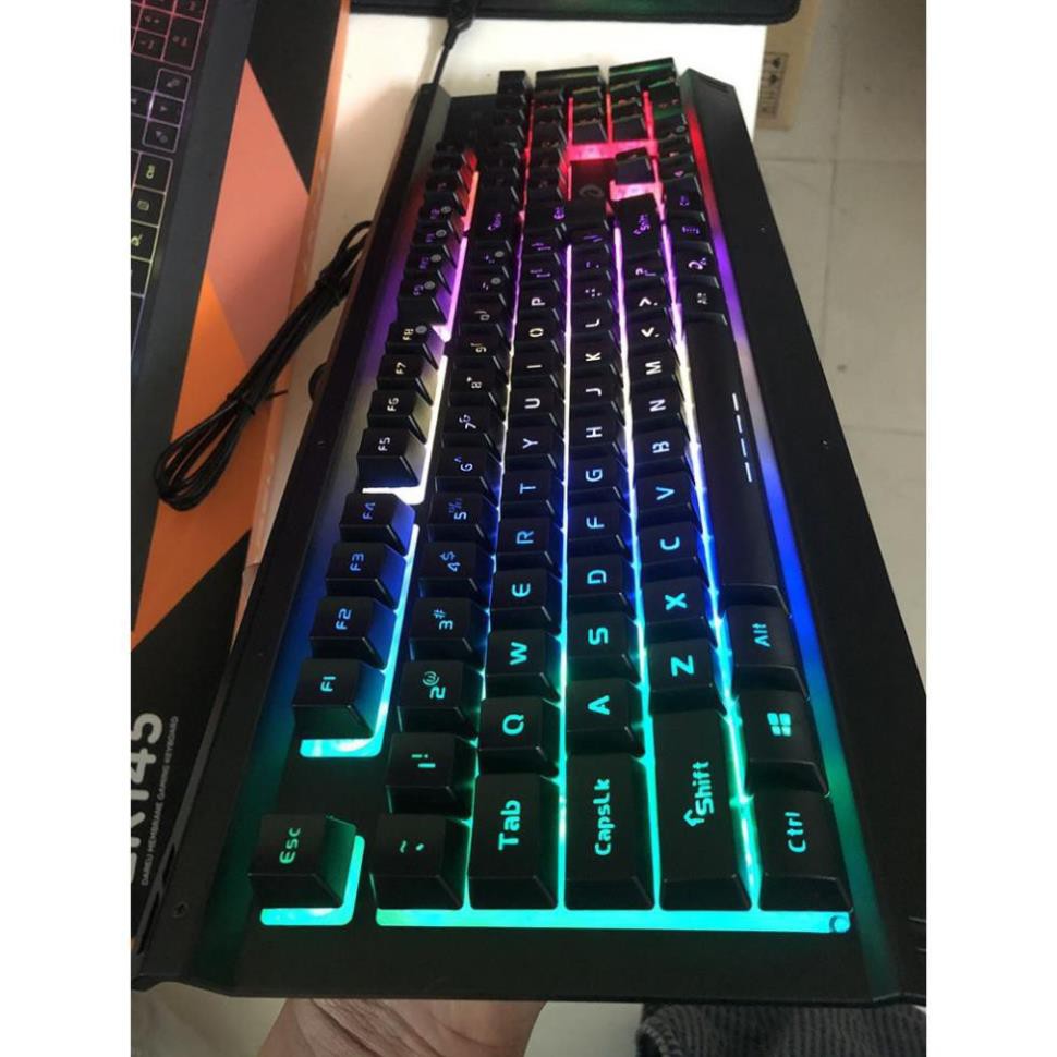 Bàn phím Gaming Dareu LK145 - Màu đen - Chống cháy, chống nước - Chính hãng Dareu - Bảo hành 24 tháng toàn quốc