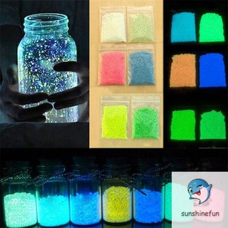 Túi cát nhiều màu có huỳnh quang phát sáng trong bóng tối trang trí