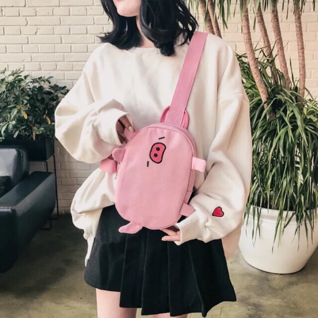 Túi đeo chéo con heo