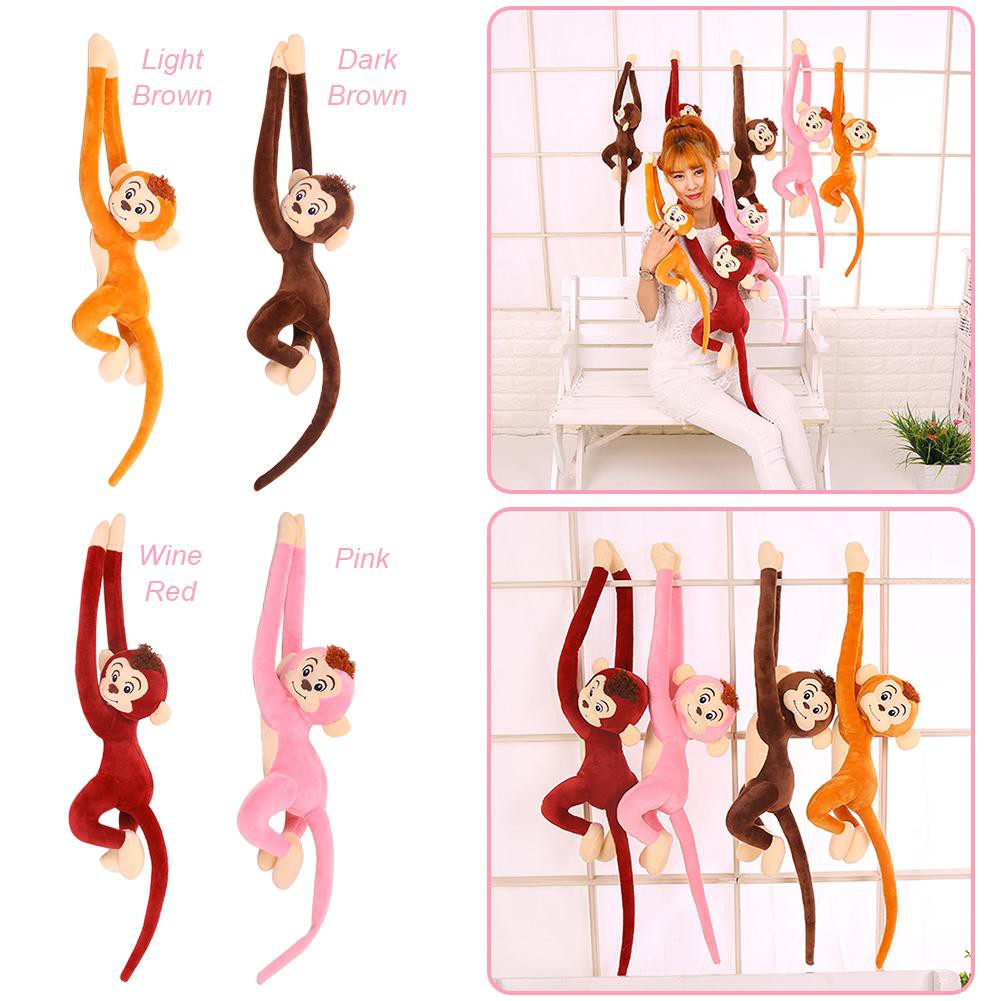 Khỉ Nhồi Bông Tay Dài Đáng Yêu 65cm