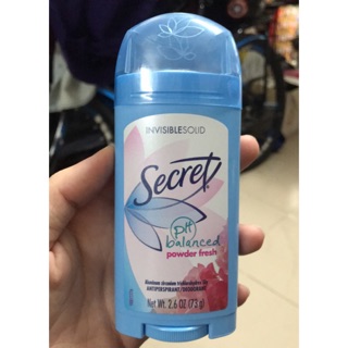 Khử mùi nữ Secret 73g