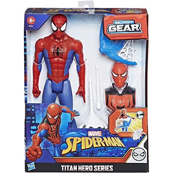 Đồ Chơi Mô hình HASBRO SPIDERMAN người nhên siêu đẳng phóng tơ 30cm E7344