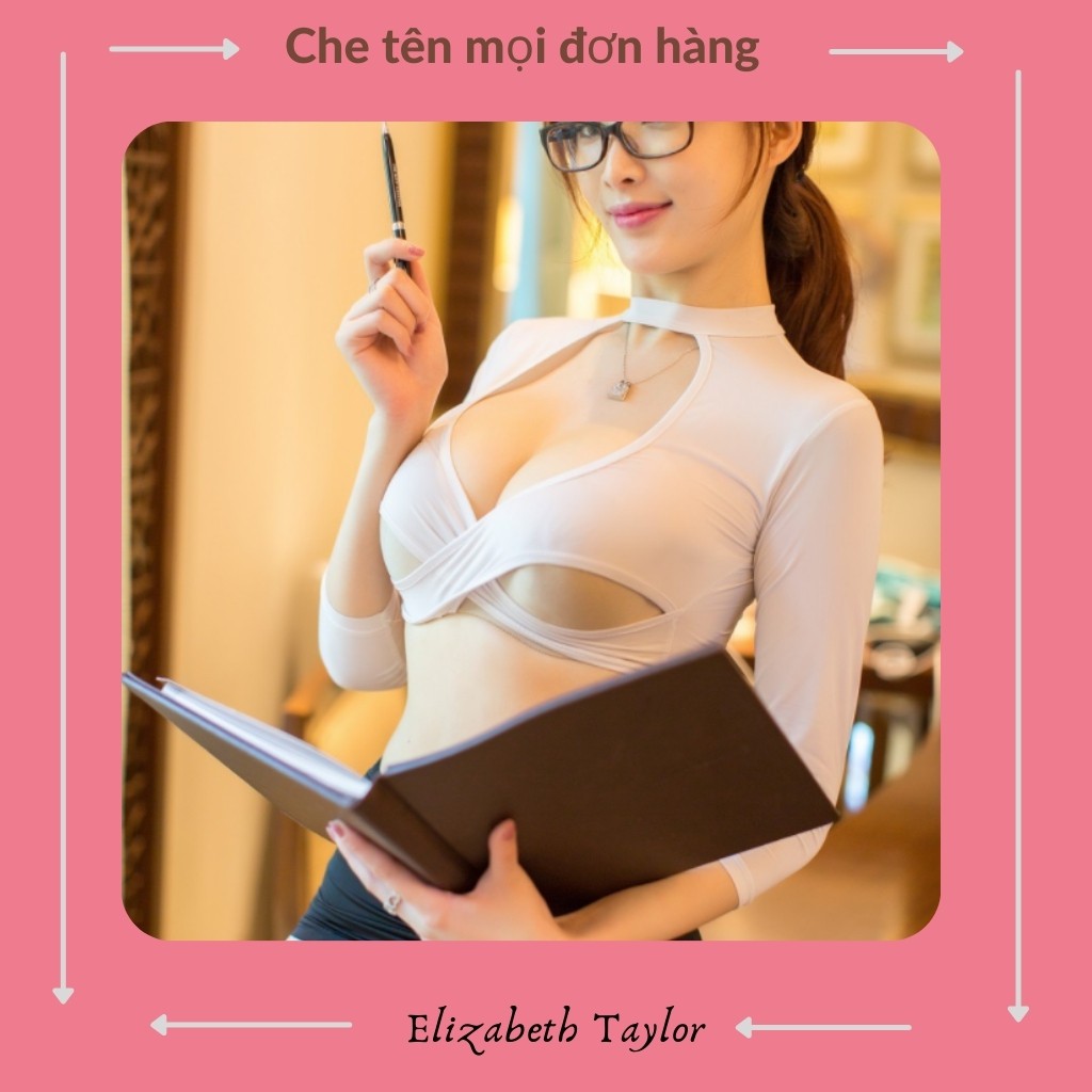 Cosplay cô thư ký xinh đẹp free size từ  gồm áo quần +  Chip