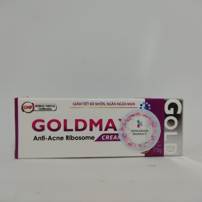 Gold max - Da mịn màng, tươi sáng tuýp 15gr