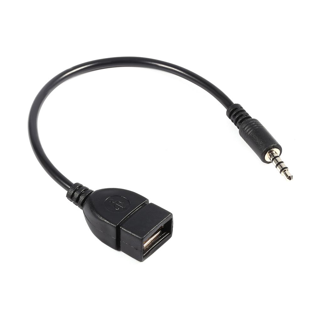 Dây Cáp Chuyển Đổi Âm Thanh 3.5mm AUX Sang USB