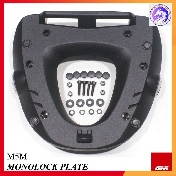 Đế Đệm Givi M5M Monolock Plate Chịu Lực Cao Gắn Xe Máy Và Moto - Hàng Chính Hãng - BH 2Năm