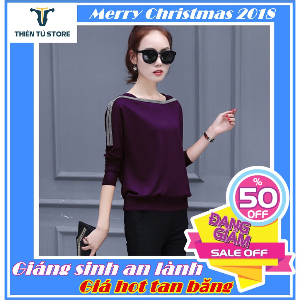 Áo kiểu nữ chất thun lạnh nhập Hàn Quốc [Siêu giảm giá] 01338