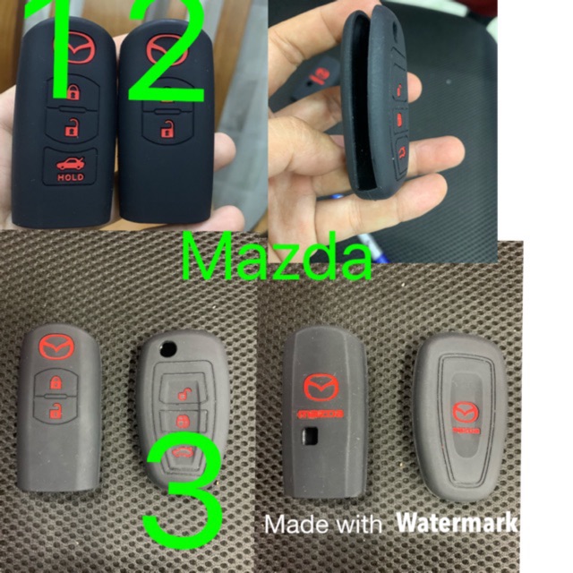 Bọc chìa khoá xe Mazda silicon