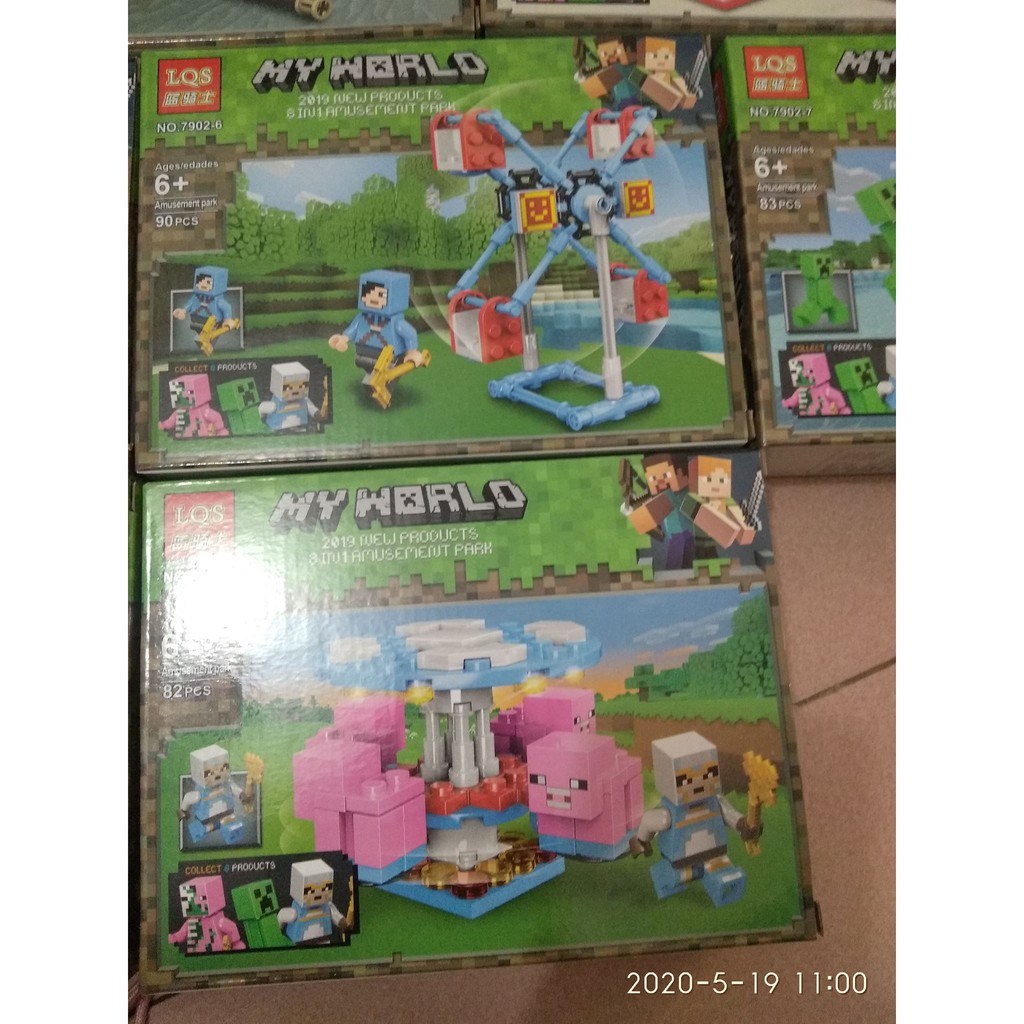 Bộ đồ chơi xếp hình Lego minecraft My World