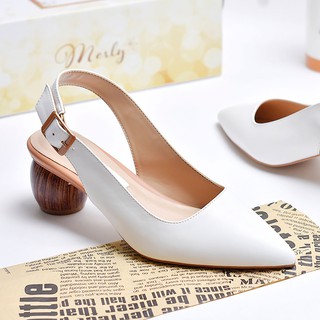 Giày sandal gót thấp Merly 1232
