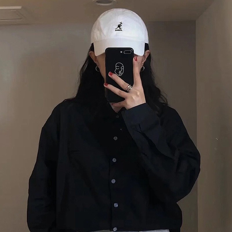 Mũ Lưỡi Trai Unisex Thêu Hình Kangaroo Hoạt Hình Dễ Thương