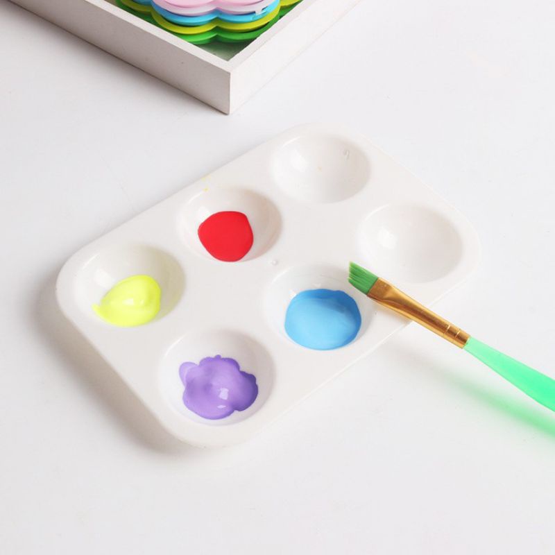 Khay Pha Màu Nhựa, hoạ cụ