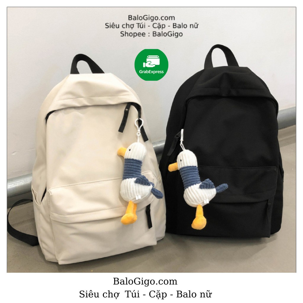 Balo Basic đơn giản vải trơn chống thấm nước G240 - BaloGigo
