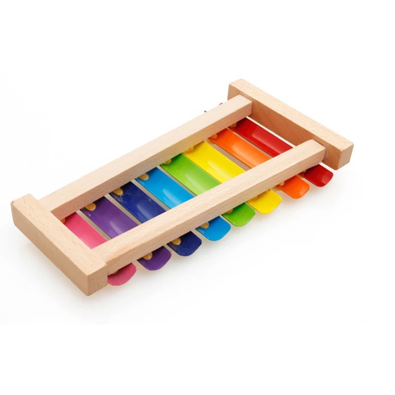 Đồ Chơi Giáo Dục, Combo 2 Món Mê Cung Luồn Hạt, Đàn Xylophone Rèn Luyện Sự Khéo Léo Đôi Bàn Tay Của Bé