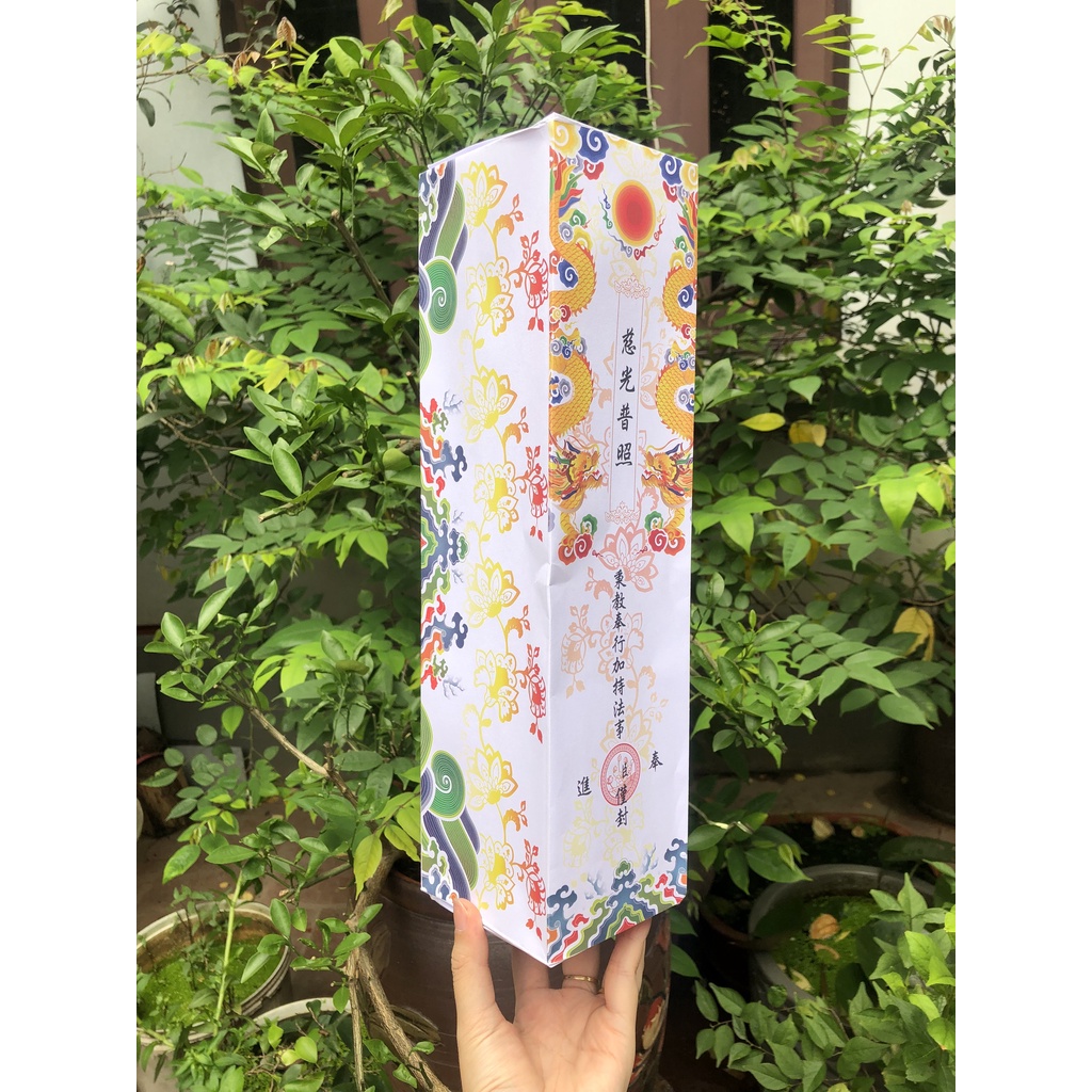 Hòm sớ 4 màu Long Vân giấy đẹp