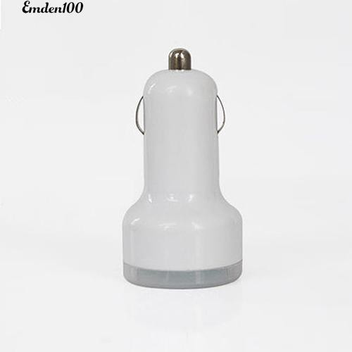 Tẩu sạc trên xe hơi 2 cổng USB 5V 2.1A/1A