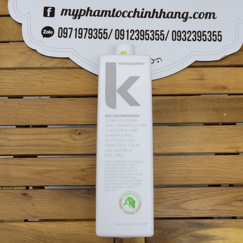 DẦU GỘI HÀNG NGÀY KEVIN.MURPHY CÂN BẰNG DẦU DA ĐẦU BALANCING WASH 250ml -  1000ML