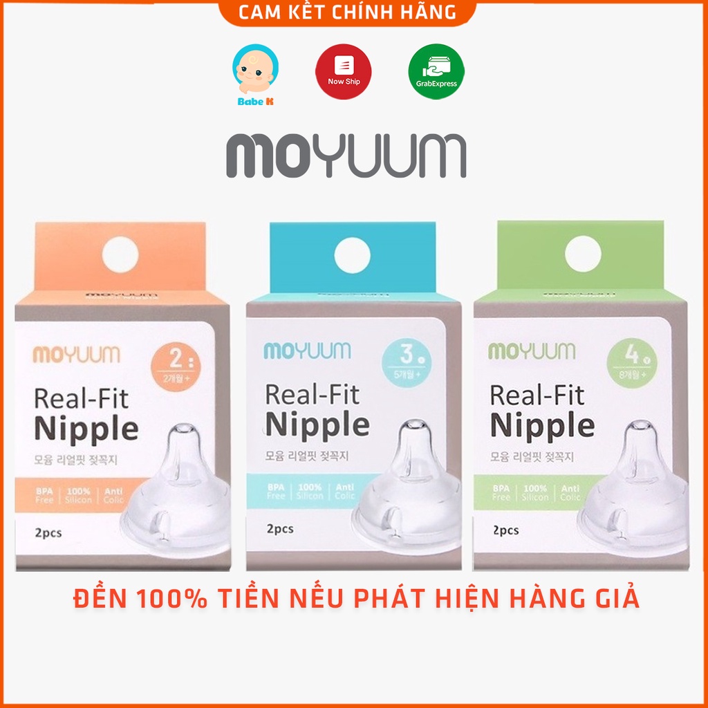 Núm ti Moyuum số 1, số 2, số 3, số 4 hỗ trợ tách set shop Babe K