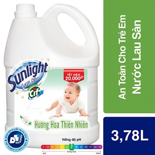 Nước lau sàn SUNLIGHT 3.78L