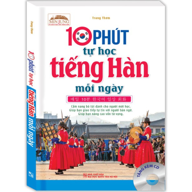 Sách - 10 phút tự học tiếng Hàn mỗi ngày