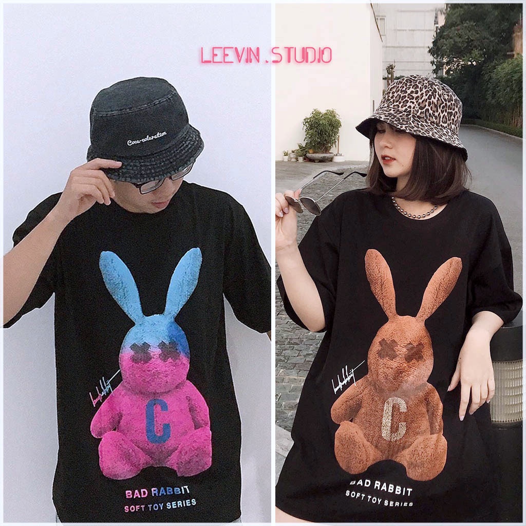 Áo Thun Nam Nữ Bad Rabbit SOFT TOY Unisex - Kiểu áo phông nữ form rộng tay lỡ Ulzzang hình thỏ Nelly Leevin Store