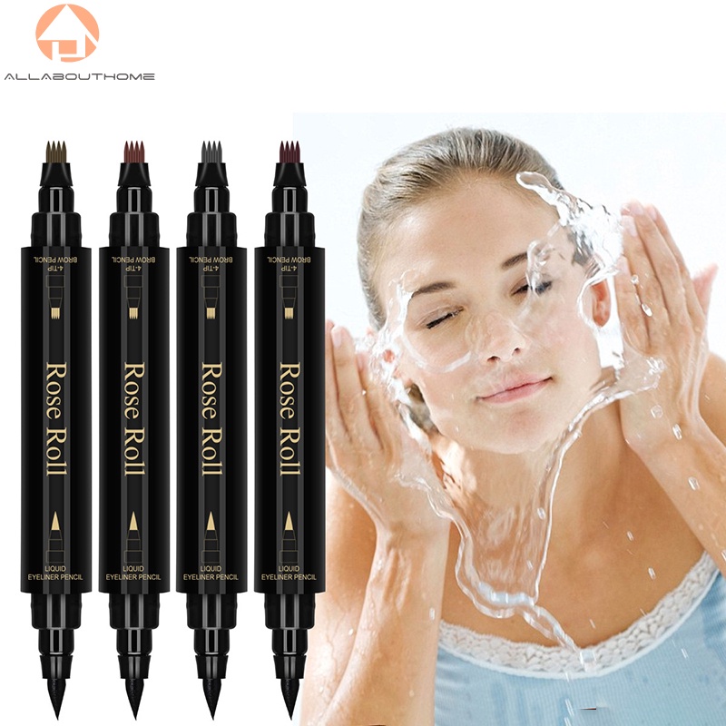 Bút kẻ mày đầu 4 ngạnh phẩy sợi thanh mảnh trang điểm lâu trôi cho nữ
 | BigBuy360 - bigbuy360.vn