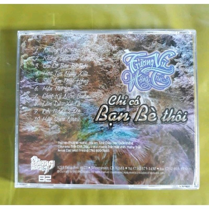 Bộ 3 cd Trường Vũ, Hồng Trúc phono
