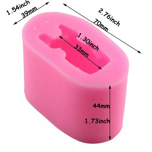 Khuôn silicone 4D Con thỏ