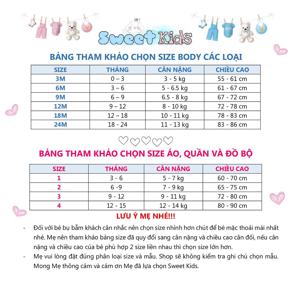 2 BỘ| Body liền tất/sleepsuit cho bé yêu giá rẻ