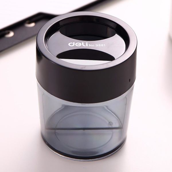 Hộp đựng ghim cài đứng có Nam Châm Deli E9881