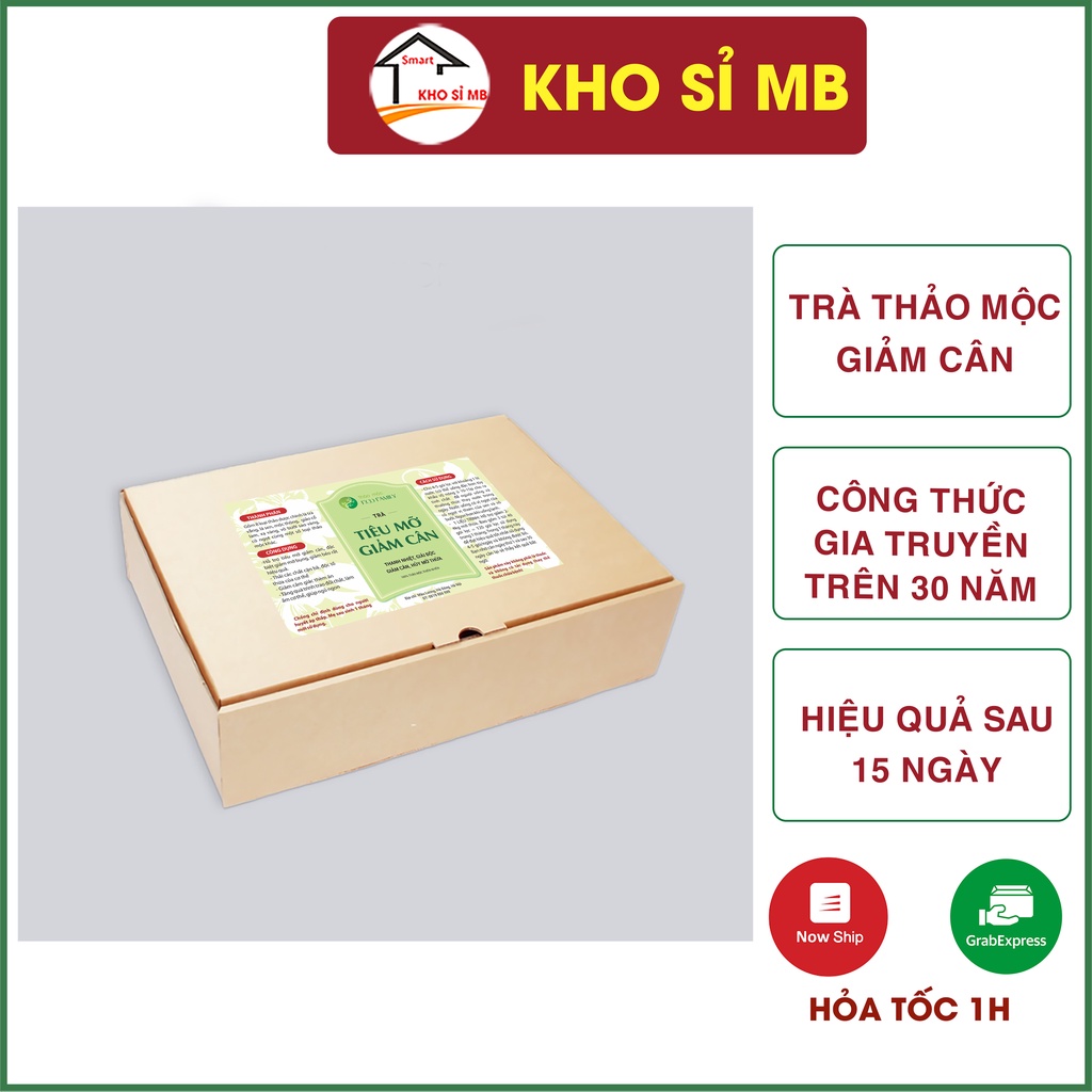 trà giảm cân thảo mộc ECO FAMILY, trà thảo mộc hỗ trợ tiêu mỡ, giảm cân, đốt cháy mỡ thừa, an toàn cho sức khỏe