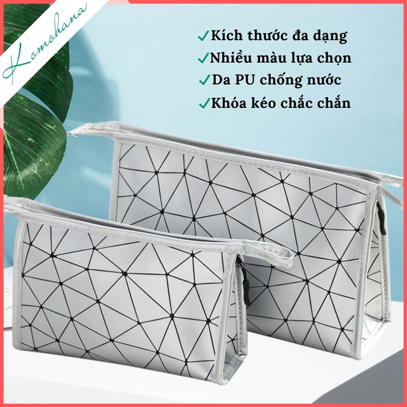 Túi đựng mỹ phẩm chống nước, túi đựng đồ du lịch cá nhân Komohana