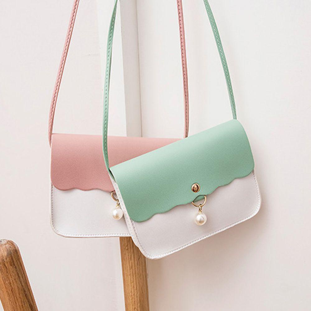 LILYES Túi Đeo Chéo Phong Cách Hàn Quốc Ngọt Ngào Dễ Phối Đồ