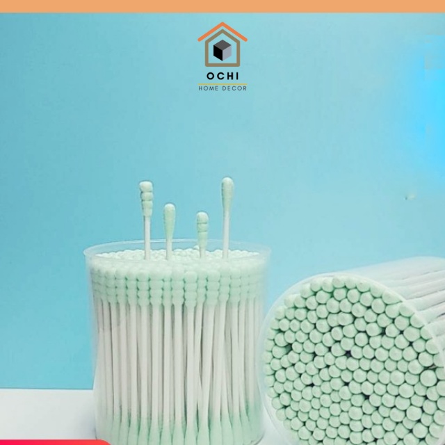 Tăm bông ngoáy tai, tăm bông trẻ em 2 đầu cotton swabs