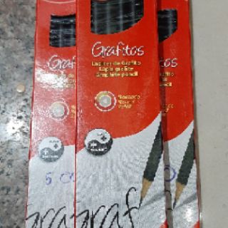 Bút chì gỗ thân đen.1 cây .