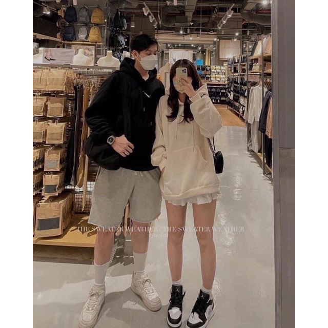 Áo Hoodie Nam Nữ Unisex Chất Nỉ Bông Form Basic Phong Cách Hàn Quốc 3 Màu | BigBuy360 - bigbuy360.vn