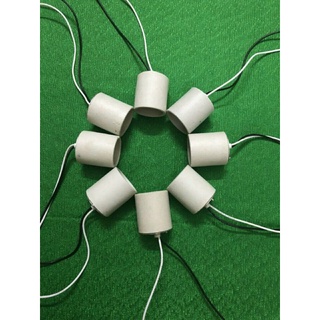 Combo 8 đui sứ chịu nhiệt E27 có dây 20cm