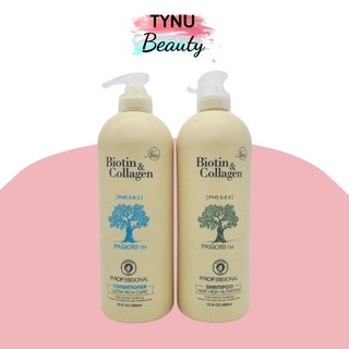 Combo dầu gội, xã biotin collagen trắng phục hồi chống rụng tóc
