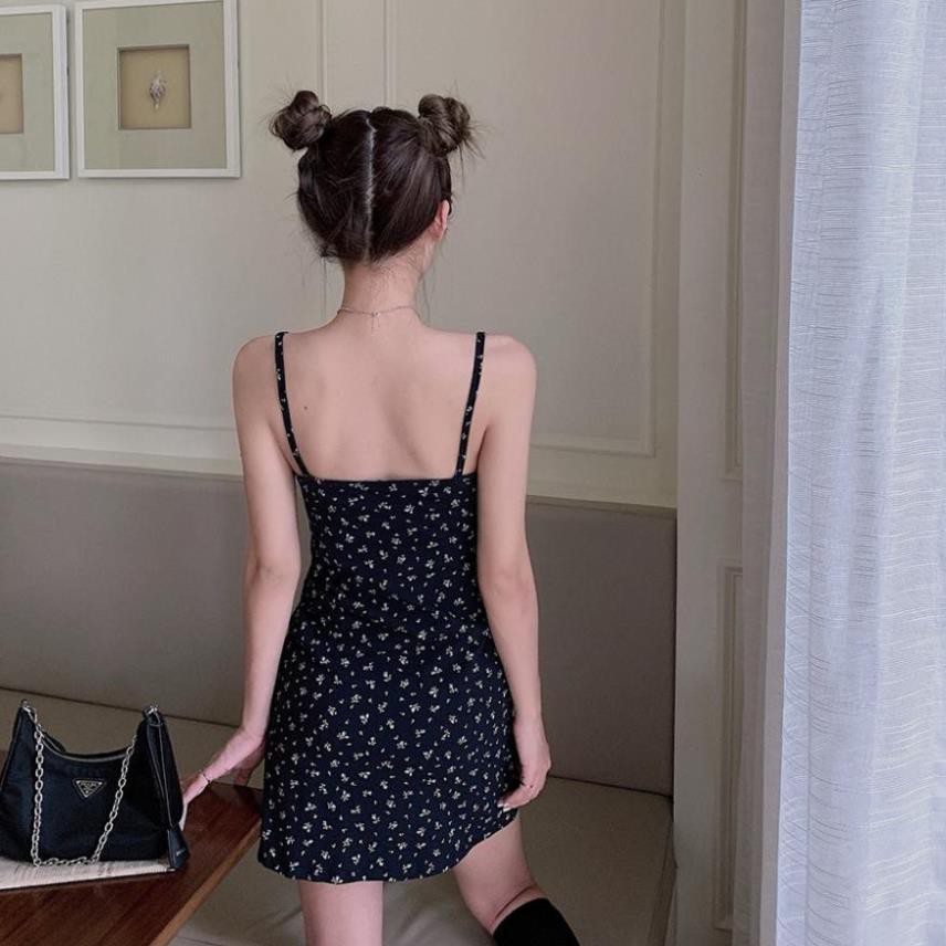 Xiaozhainv Đầm hoa/Áo dài tay màu trắng nữ tính | BigBuy360 - bigbuy360.vn