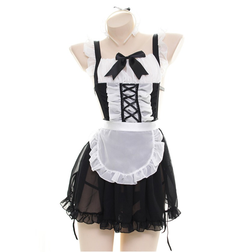 Set đồ ngủ Cosplay Hầu Gái TuTu L010